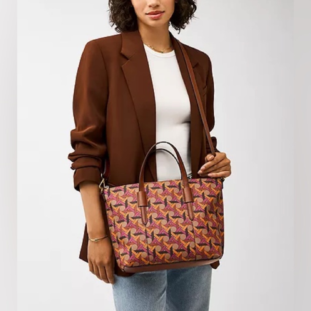Fossil Satchel Bag NWT